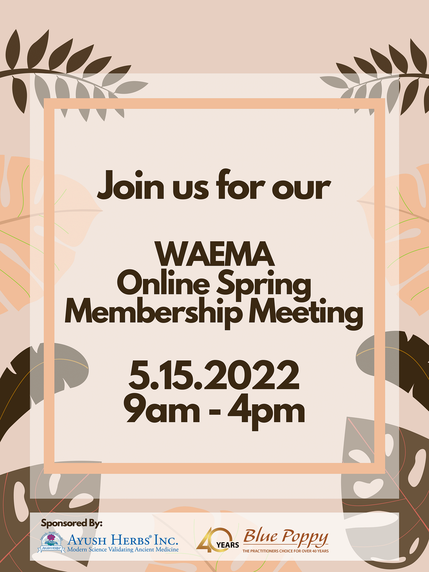 Join Us: WAEMA Spring Membership Meeting May 15th