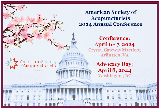 American Society of Acupuncturists 2024 Live In-Person Conference