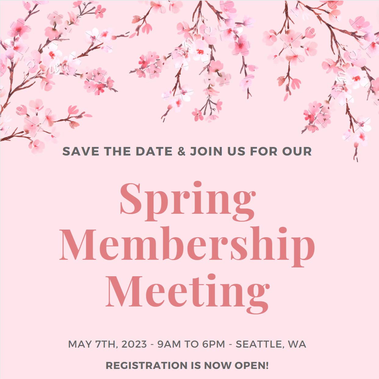 WAEMA Spring Membership Meeting - Registration is Open!